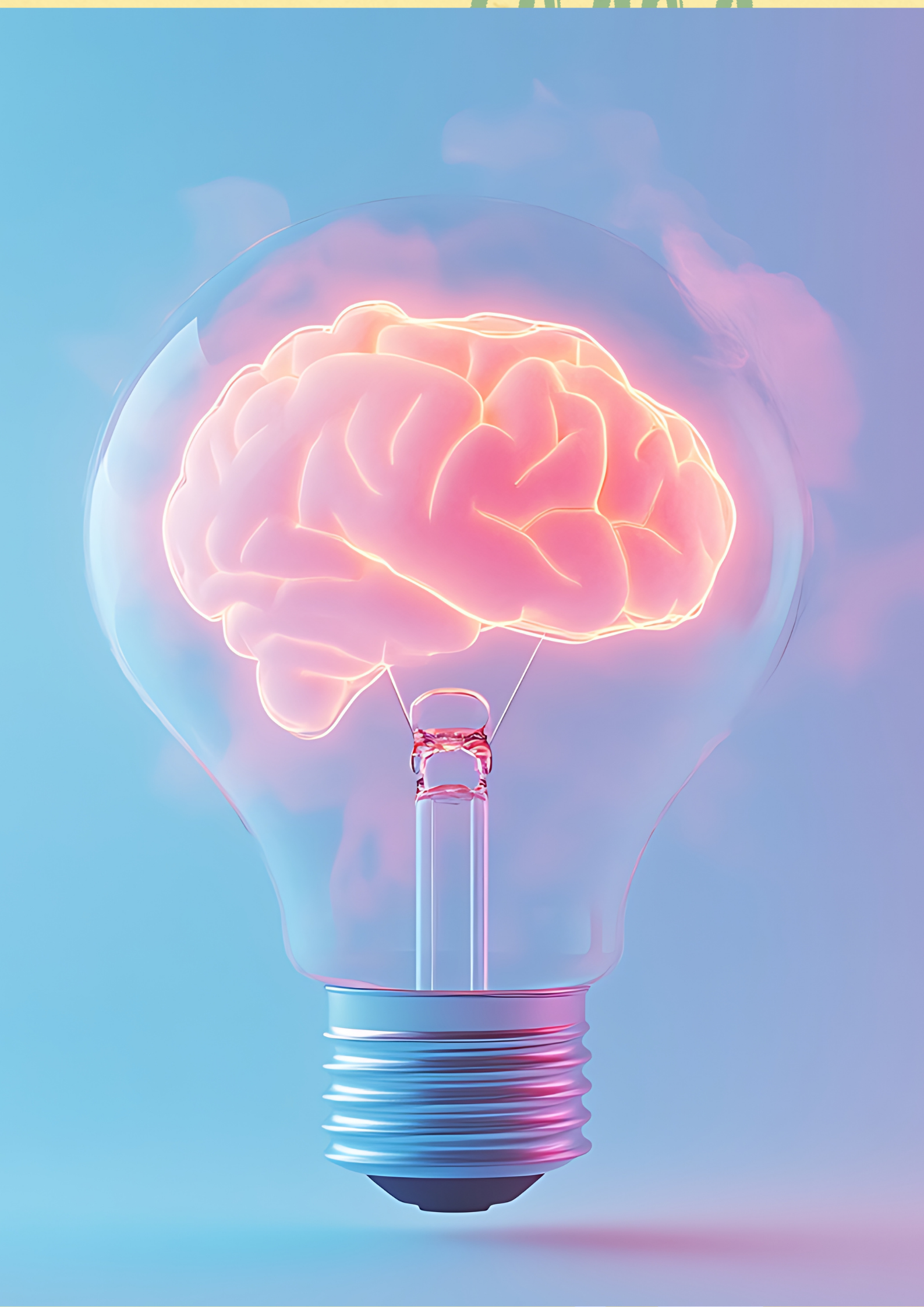 yellow and peach playful illustrative educational social emotional learning poster